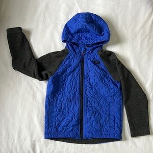 The North Face zip up jacket 6Y